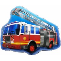 Фольгированный шар Пожарная машина